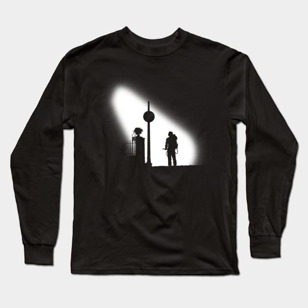 EXORCIST GHOST Long Sleeve T-Shirt by albertocubatas